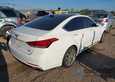2020 Genesis G80 3.8 Awd из США, поврежденный, VIN KMTFN4JE4LU334950